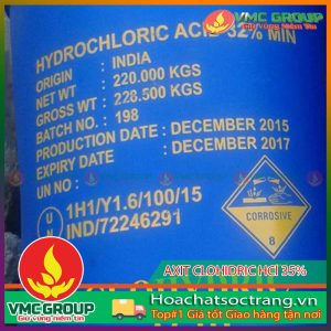 Axit Clohidric HCL 32%