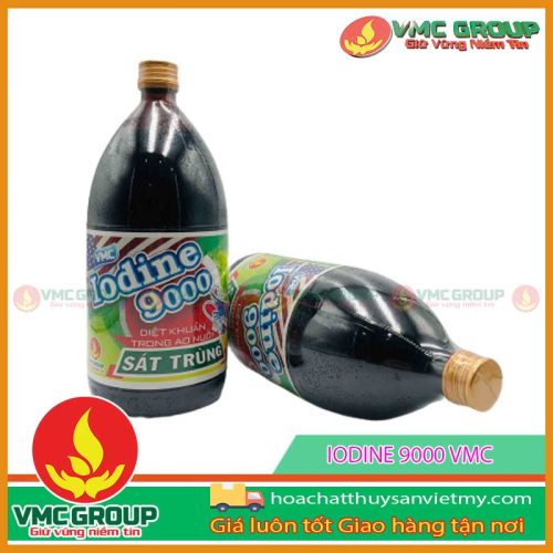 Công dụng của IODINE 9000 trị bệnh đốm đen trên tôm