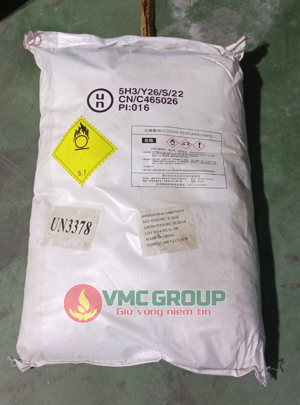 Oxy bột VMCGROUP giúp cung cấp oxy cho tôm cá hiệu quả