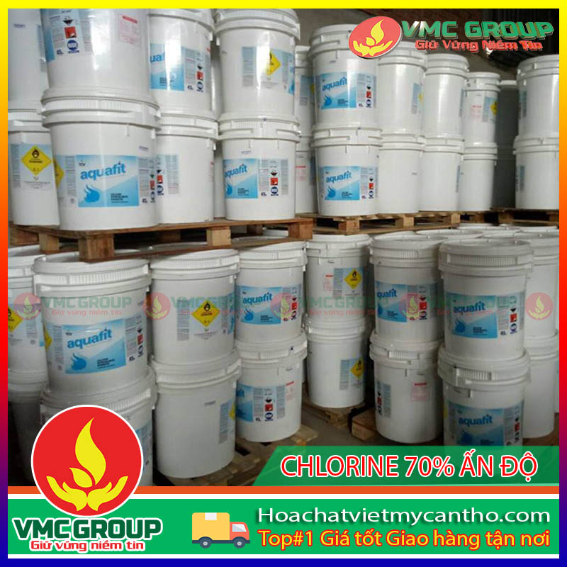 Chlorine giúp khử trùng ao nuôi hiệu quả