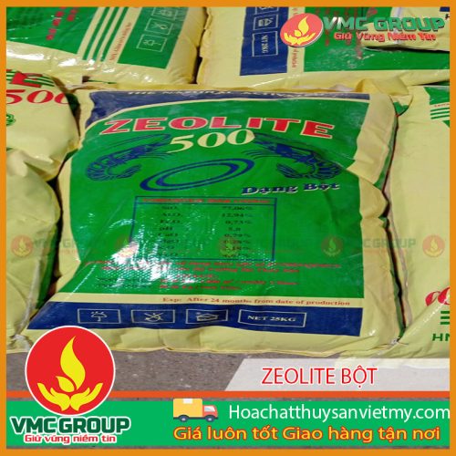 Sử dụng Zeolite hạt của VMC