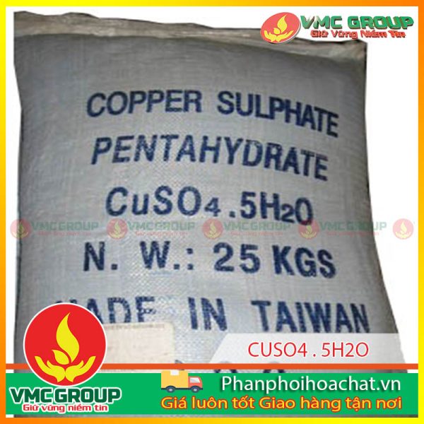 Đồng Sulphate hỗ trợ trị bệnh đốm đỏ