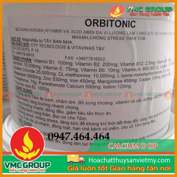 Địa chỉ mua khoáng Orbitonic chất lượng